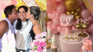 Filha discreta de Leonardo ganha festa de aniversário temática de princesa: "Amamos você" - Reprodução/Instagram