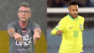 Neto detonou Neymar por seu desempenho no último jogo da seleção brasileira - Reprodução/Babd