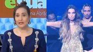 Sonia Abrão criticou a apresentação de Patrícia Poeta na Globo - Reprodução/RedeTV!/Globo