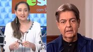Sonia Abrão falou sobre o estado de saúde de Faustão - Reprodução/RedeTV!/Record
