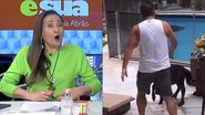 Sonia Abrão criticou Leonardo ao ver o cantor batendo em um animal - Reprodução/RedeTV!/Instagram