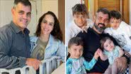Duas meninas e três meninos: Conheça os cinco filhos de Juliano Cazarré - Reprodução/Instagram