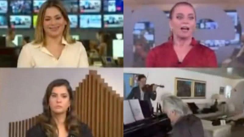 Jornalista da GloboNews solta palavrão ao vivo e gera climão com colegas: "P*ta" - Reprodução/ Instagram