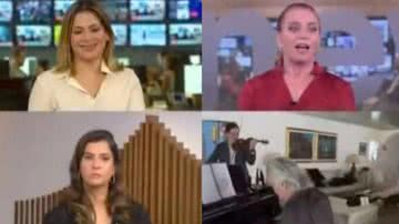 Jornalista da GloboNews solta palavrão ao vivo e gera climão com colegas: "P*ta" - Reprodução/ Instagram