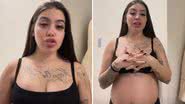 MC Mirella exibe corpo realista após ganhar 20 kg na gravidez: "Não sigo dieta" - Reprodução/Instagram