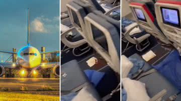 Passageiro tem ataque de diarreia por todo avião e voo é interrompido - Reprodução/Flickr/YouTube