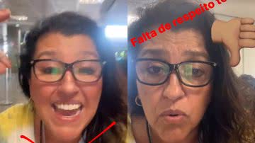 Regina Casé se revoltou com uma companhia aérea ao perder um voo para Santarém - Reprodução/Instagram