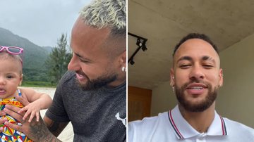 Neymar encanta com registro de Mavie e semelhança chama a atenção - Reprodução/Instagram