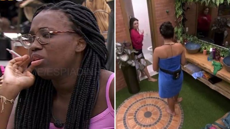 BBB24: Brothers acham cocô no chão do banheiro e ficam incrédulos: "É o cúmulo" - Reprodução/Globo