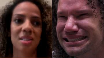 No 'Encontro', esposa de Maycon chora eliminação do 'BBB 24': "Ódio" - Reprodução/Globo