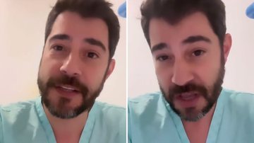 Internado, Evaristo Costa diz que foi alvo de erro médico: "Tinha força para nada" - Reprodução/Instagram