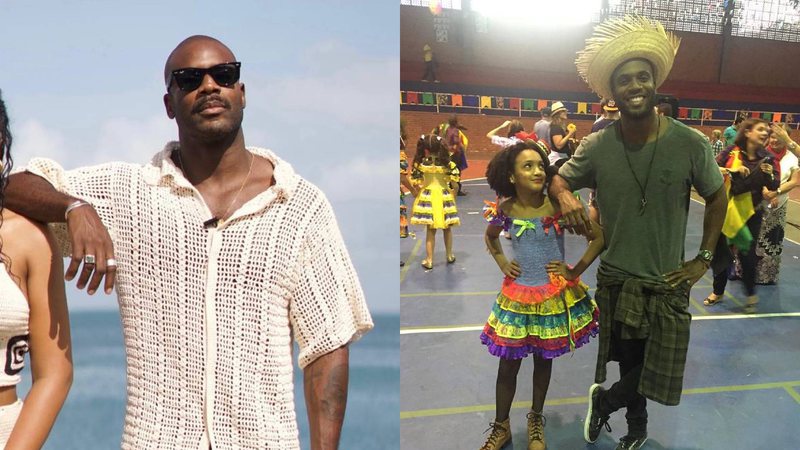 Filha de Rafael Zulu faz rara aparição com o pai e surpreende: "Tá gigante" - Reprodução/Instagram