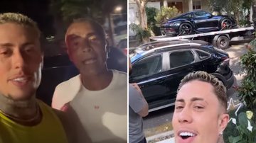 Romário bate em carrão de MC Daniel; modelo chega custar 2,2 milhões - Reprodução/Instagram