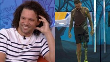 BBB 24: Maycon comenta piada polêmica sobre perna de Vinicius: "Eu falei" - Reprodução/Globo
