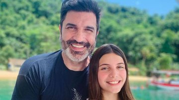 Quem é a filha de Edu Guedes? Jovem de 13 anos ajudou o pai em fase conturbada - Reprodução/Instagram