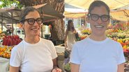 Renata Vasconcellos se mistura ao povão e vai às compras na feira: "Humilde" - Reprodução/Instagram