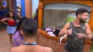 BBB 24: Thalyta chega de fininho e flagra Juninho falando mal dela: "Gritei" - Reprodução/TV Globo