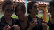 BBB 24: Wanessa tenta ajudar Vanessa Lopes e leva patada - Reprodução/TV Globo