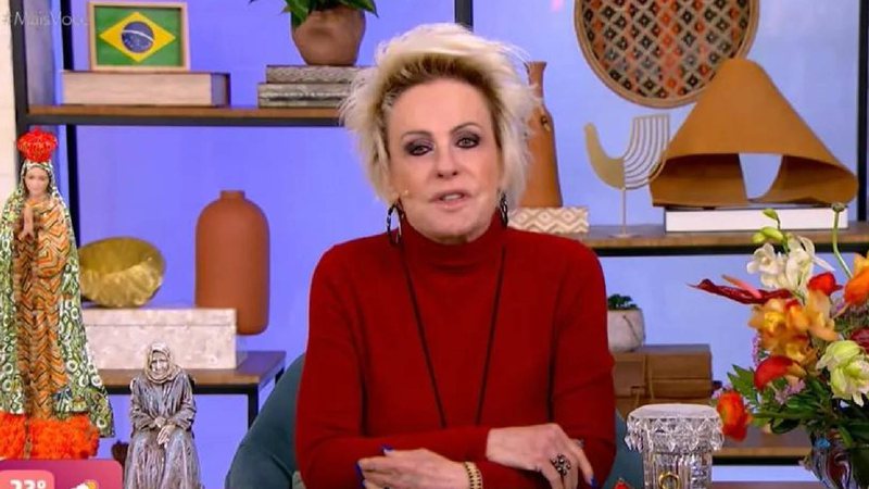 Ana Maria Braga é afastada do 'Mais Você' às pressas: "Isso que aconteceu" - Reprodução/TV Globo