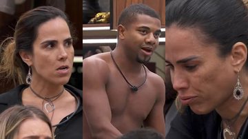Briga entre Wanessa e Davi - Reprodução/ TV Globo