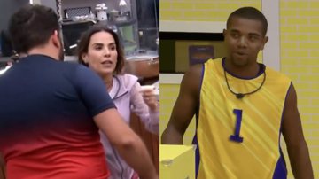 BBB 24: Wanessa e Michel vibram após Davi perder Prova do Líder: "Deus foi bom" - Reprodução/Globo