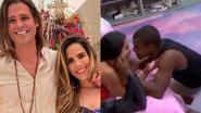 Dado reage após Davi quase beijar Isabelle no 'BBB 24': "Wanessa tá avisando" - Reprodução/Instagram e Reprodução/Globo