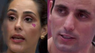 BBB 24: Deniziane confessa se sentir sufocada com Matteus: "Angustiada" - Reprodução/Globo