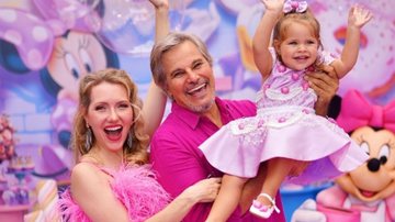 O ator Edson Celulari comemora aniversário da filha caçula, Chiara, com festa temática Disney; veja as imagens da festança - Reprodução/Instagram/Thiago Mendes