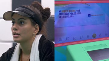Fernanda tomou uma broca de Michel no BBB 24 - Reprodução/Globo