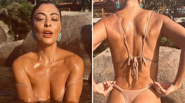 Juliana Paes escandaliza com biquíni nude durante Carnaval em família: "Deusa" - Reprodução/Instagram