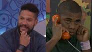 BBB 24: Juninho fica perplexo ao descobrir favoritismo de Davi: "Loucura" - Reprodução/TV Globo