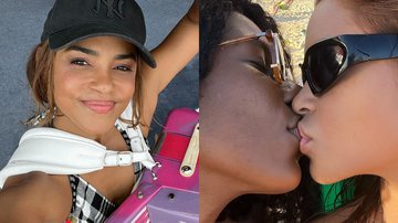 Lucy Alves assume namoro com Indira Nascimento e mostra beijão - Reprodução/Instagram