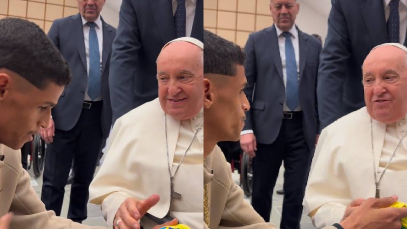 Luva de Pedreiro faz pergunta indecente ao Papa Francisco: "Inacreditável" - Reprodução/Instagram