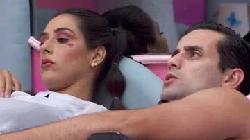 BBB 24: Sister chama Matteus de "trouxa" por voltar a dormir com Deniziane - Reprodução/Globo