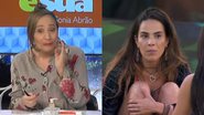 Sonia Abrão criticou a perseguição de Wanessa com Davi no BBB 24 - Reprodução/RedeTV!/Globo