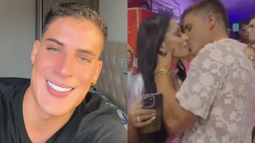 Ex-Neydrasto, Tiago Ramos troca beijos com ex de Neymar - Reprodução/Instagram