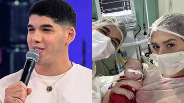 Zé Vaqueiro emociona ao detalhar saúde do filho que está na UTI: "Delicada" - Reprodução/TV Globo