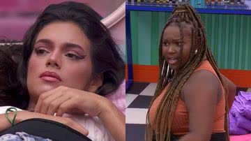 BBB 24: Alane fica preocupada após ser desmascarada por Raquele: "Não vou" - Reprodução/TV Globo