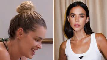 Yasmin cita Bruna Marquezine e sister pede ajuda para conquistar atriz - Reprodução/TV Globo/Instagram