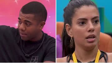 BBB24: Davi comenta ao ser acusado de dar tapa no bumbum de Fernanda: "Mão escorrega" - Reprodução/Globo