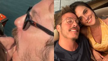 Beijão Fábio Porchat e namorada - Reprodução/ Instagram