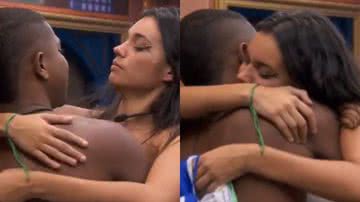 BBB24: Intimidade entre Alane e Davi gera polêmica na web: "Roçando tudo" - Reprodução/Globo