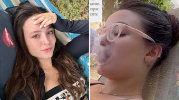 A atriz Larissa Manoela revelou que está com uma doença misteriosa após um mal-estar; saiba mais - Reprodução/Instagram