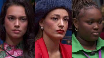BBB 24: Alane, Beatriz ou Raquele? Parciais indicam recorde de rejeição - Reprodução/TV Globo