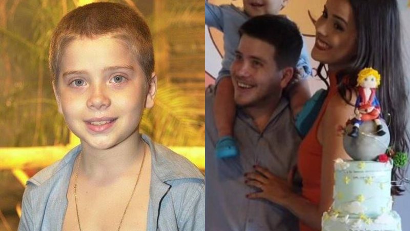 Filho do ex-ator mirim Pedro Malta surge gigante em aniversário: "Príncipe" - Reprodução/Instagram/TV Globo