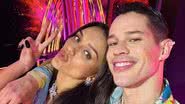 Nos bastidores do 'The Masked Singer Brasil', o ex-casal Rafa Kalimann e José Loreto reaparecem juntos; confira os cliques - Reprodução/Instagram