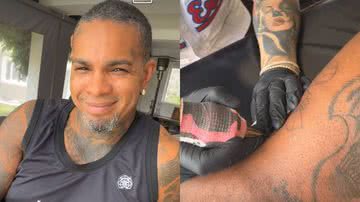 Eliminado, Rodriguinho faz tatuagem para homenagear BBB24: "Surpresa" - Reprodução/Instagram