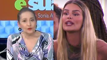 Sonia Abrão criticou o comportamento de Yasmin Brunet no BBB 24 - Reprodução/RedeTV!/Globo