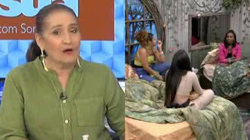 Sonia Abrão criticou os brothers do Quarto Gnomo - Reprodução/RedeTV!/Globo