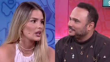 BBB 24: Yasmin Brunet dá invertida e deixa Ed Gama sem graça: "Como assim?" - Reprodução/TV Globo